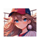 野球⚾美少女♪（個別スタンプ：37）