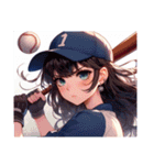 野球⚾美少女♪（個別スタンプ：40）