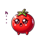 関西弁のかわいい真っ赤なトマト（個別スタンプ：9）