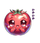 関西弁のかわいい真っ赤なトマト（個別スタンプ：23）