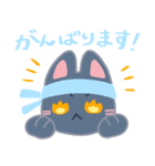 ほのぼのねこ(しろとくろ)（個別スタンプ：34）