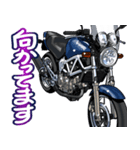 250ccスポーツバイク15(Blue Custom Ver.)（個別スタンプ：19）