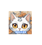 猫の表情1（個別スタンプ：40）