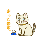 キジトラとしろねこちゃん2（個別スタンプ：32）