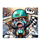 ゴリラライダーアドベンチャー2（個別スタンプ：9）