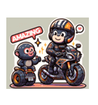 ゴリラライダーアドベンチャー2（個別スタンプ：13）