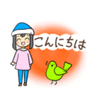 日常で使える 優しい女の子スタンプ（個別スタンプ：2）