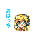 擬人化めたばっちくん（個別スタンプ：1）