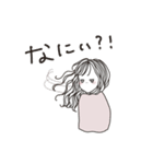 【返信】無邪気なおねえさん（個別スタンプ：21）