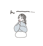 【返信】無邪気なおねえさん（個別スタンプ：26）