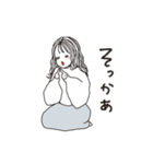 【返信】無邪気なおねえさん（個別スタンプ：32）