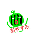 すいかくんの日常（個別スタンプ：6）