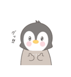 子供のペンギン たいたい(毎日使える)（個別スタンプ：8）