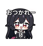 ちびキャラゴスロリ女子（個別スタンプ：35）