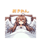 ちび天使ちゃんの日常（個別スタンプ：12）