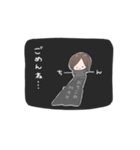 PMS(PMDD)の時のスタンプ（個別スタンプ：13）