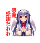 ロマ子の中の天使と悪魔（個別スタンプ：11）