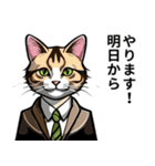 動物スタンプアラカルト（猫5）（個別スタンプ：30）