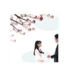 花見場所取り（個別スタンプ：2）
