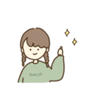 女の子たちの日常。（個別スタンプ：2）
