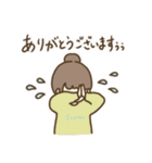 女の子たちの日常。（個別スタンプ：6）