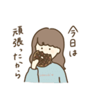 女の子たちの日常。（個別スタンプ：7）