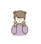 女の子たちの日常。（個別スタンプ：32）