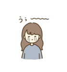 女の子たちの日常。（個別スタンプ：35）
