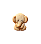 クッキー象のヨガ（個別スタンプ：4）