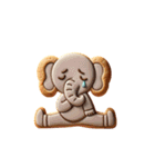 クッキー象のヨガ（個別スタンプ：18）