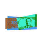 日本円ポップアート スタンプ. 1（個別スタンプ：9）