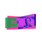 日本円ポップアート スタンプ. 1（個別スタンプ：15）