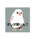 関西弁文鳥2（個別スタンプ：4）