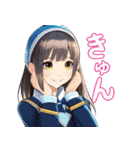 可愛い女の子は今日も（個別スタンプ：1）