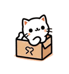 猫のにゃん吉（個別スタンプ：1）