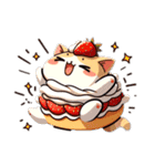 ケーキ猫（個別スタンプ：10）