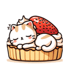 ケーキ猫（個別スタンプ：19）