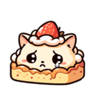 ケーキ猫（個別スタンプ：22）