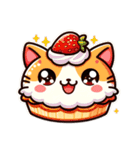 ケーキ猫（個別スタンプ：24）