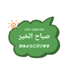 アラビア語を学ぼう！（個別スタンプ：3）