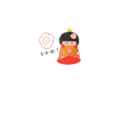 ひな祭り2,（個別スタンプ：1）