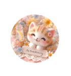 子猫ちゃんのあいさつスタンプ（個別スタンプ：15）