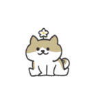 花咲く白いイヌ（個別スタンプ：22）