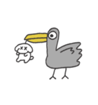 花咲く白いイヌ（個別スタンプ：37）