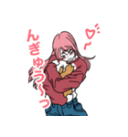 天然社不っ子あまねちゃんSticker2（個別スタンプ：18）