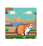 猫のドット絵＠（個別スタンプ：2）