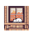 猫のドット絵＠（個別スタンプ：4）