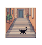 猫のドット絵＠（個別スタンプ：6）