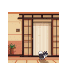 猫のドット絵＠（個別スタンプ：10）