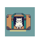 猫のドット絵＠（個別スタンプ：12）